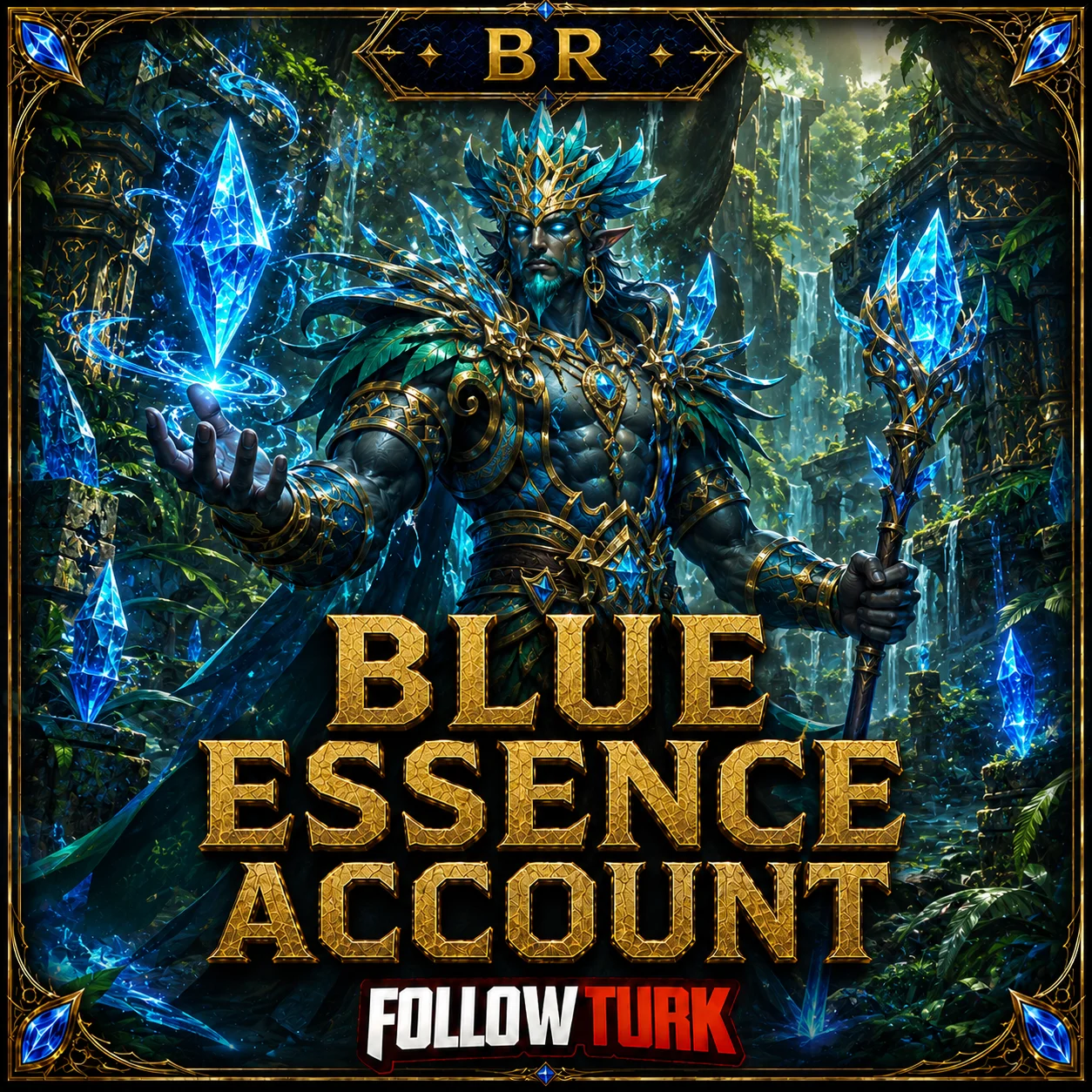 BR — Аккаунт с синей эссенцией - FollowTurk
