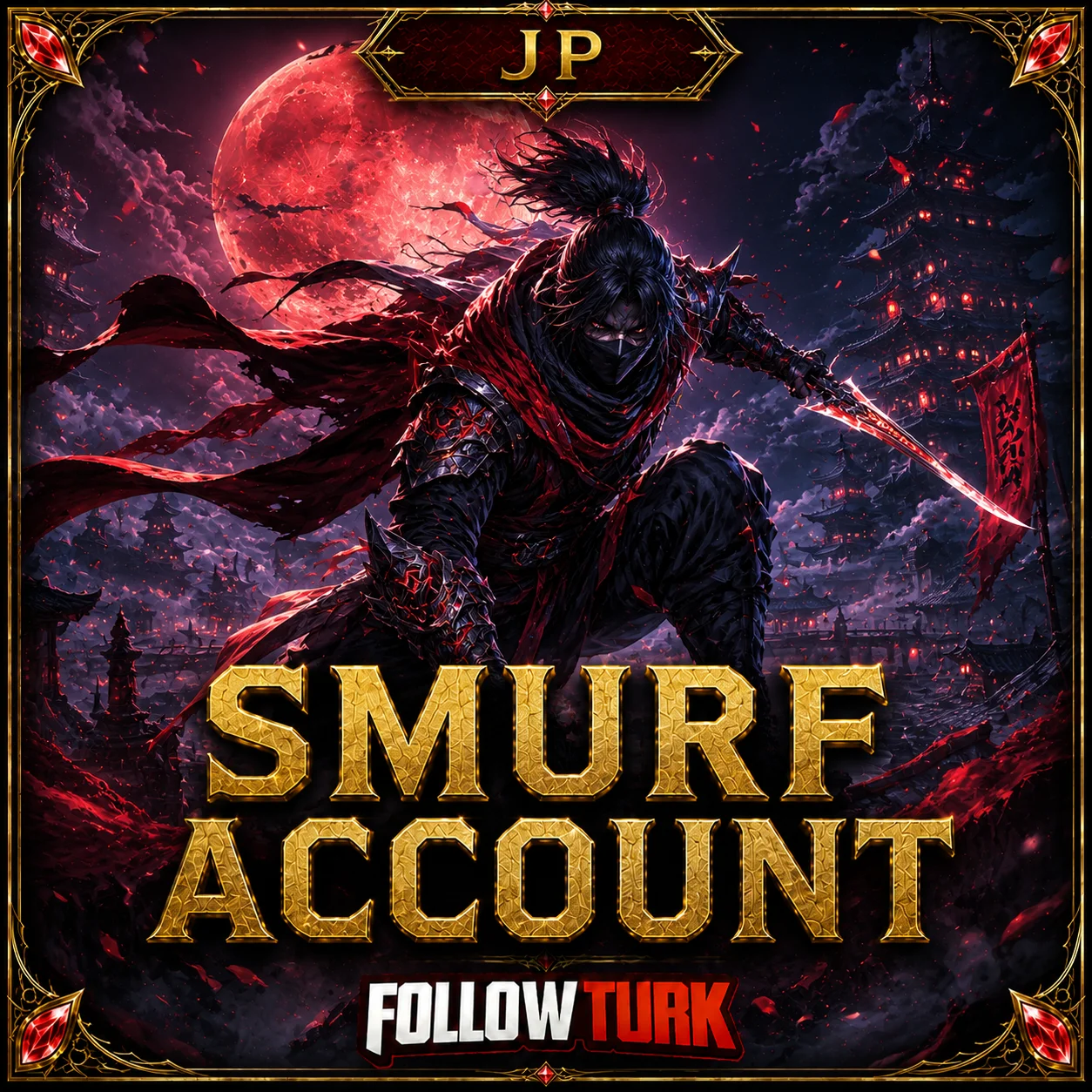 JP — Смурф-аккаунт Legend - FollowTurk