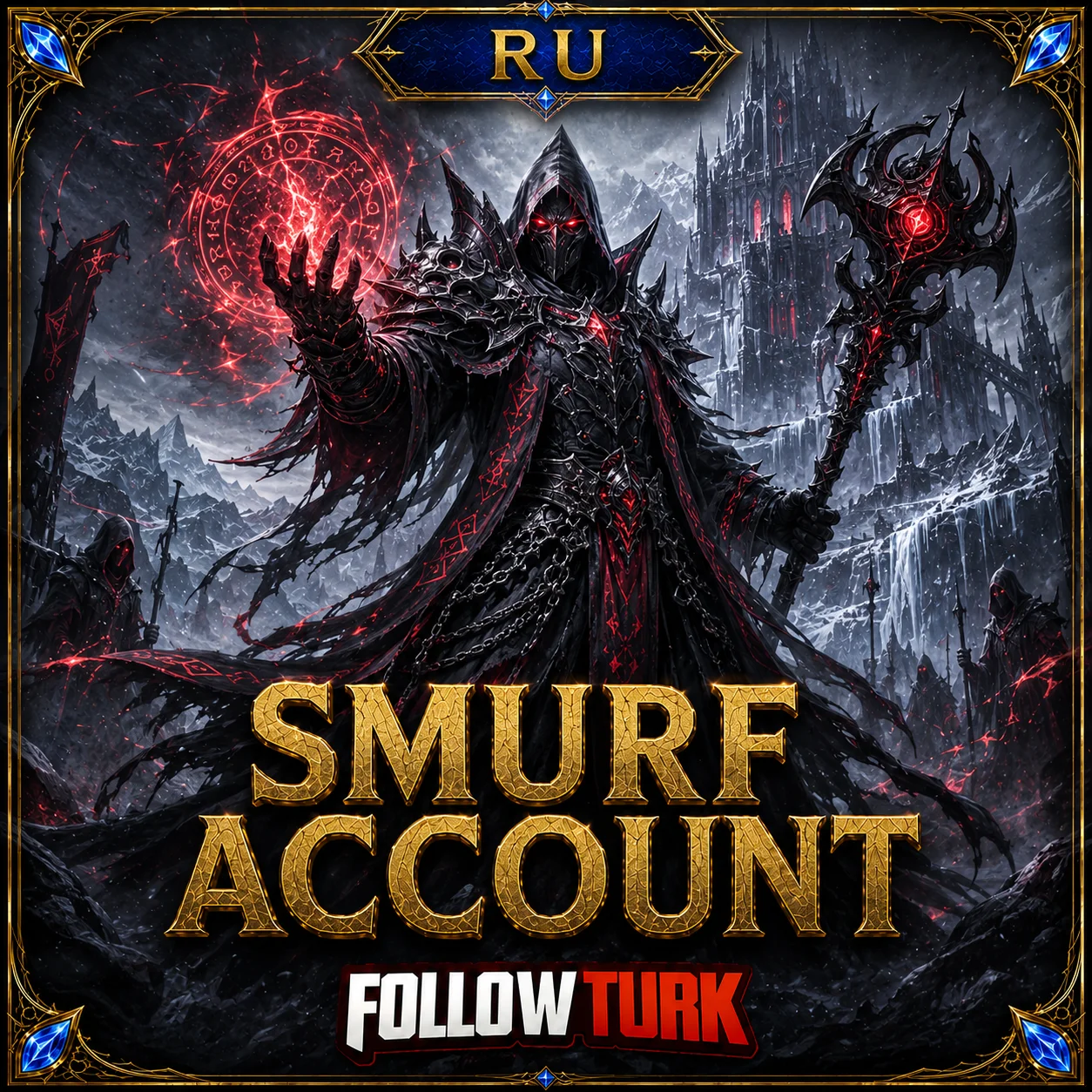 RU — Смурф-аккаунт Legend - FollowTurk