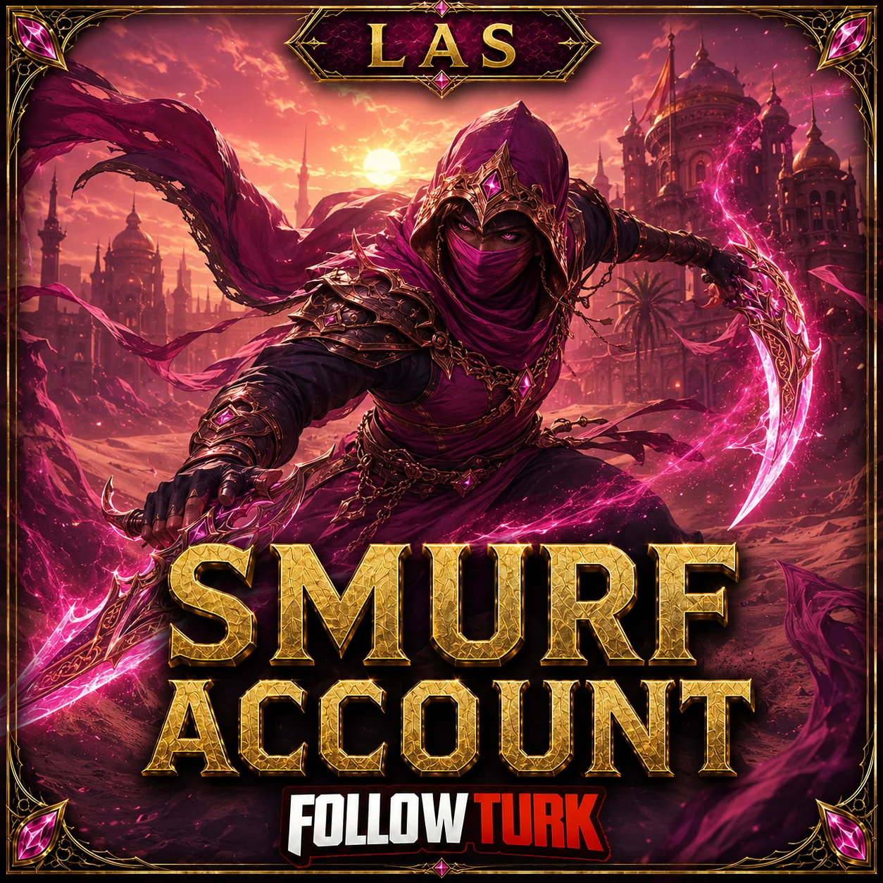 LAS — Смурф-аккаунт Legend - FollowTurk