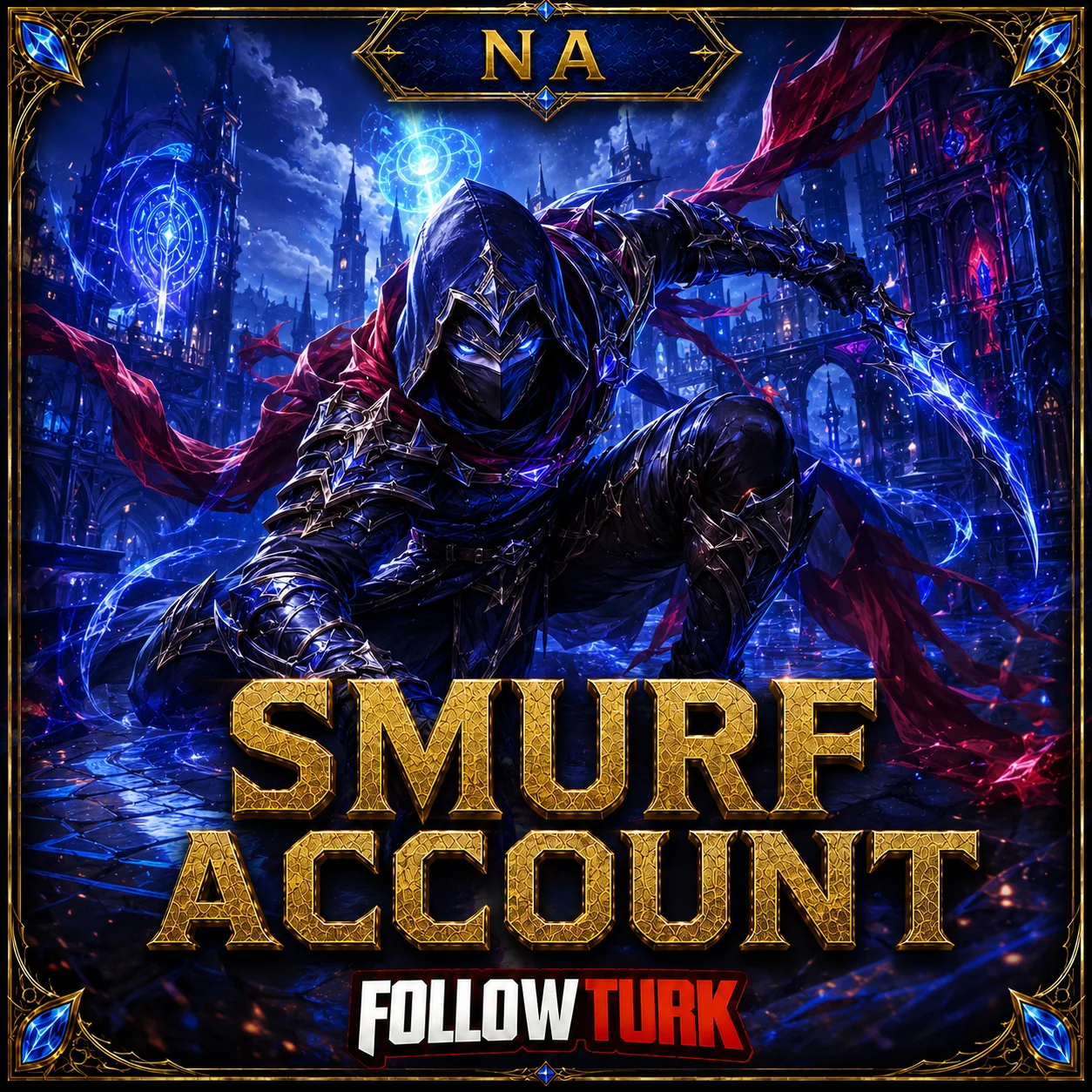Legend NA — Смурф-аккаунт - FollowTurk