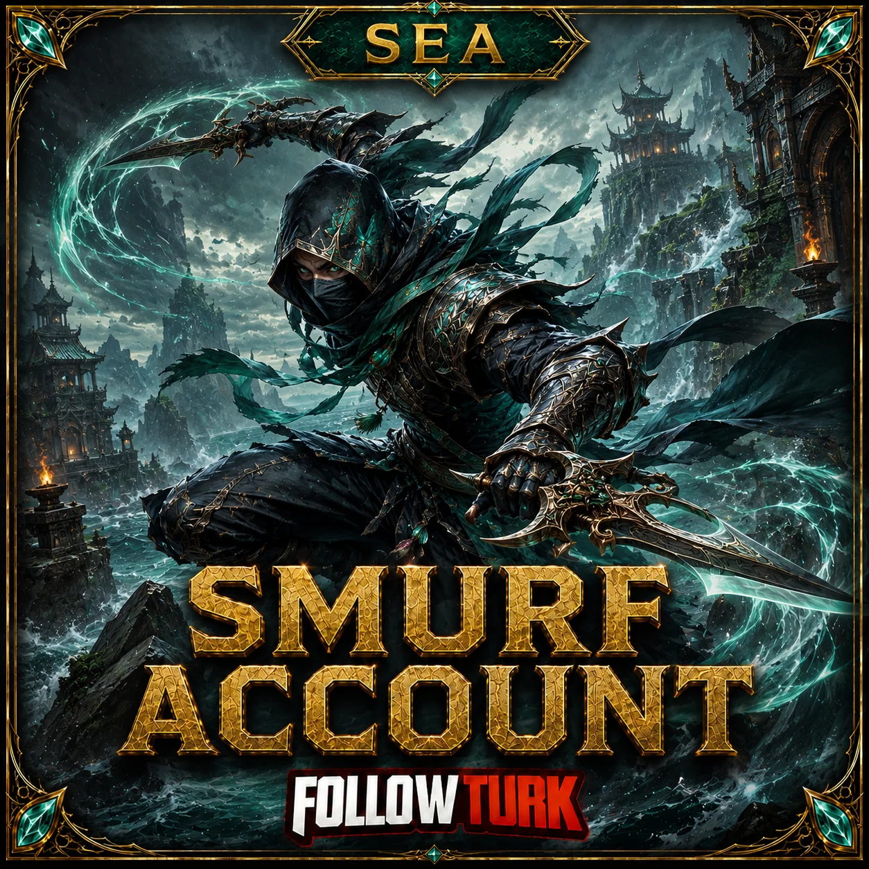 Legend SEA — Смурф-аккаунт - FollowTurk