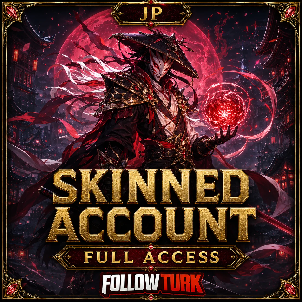 JP — скиновый аккаунт Legend с полным доступом - FollowTurk
