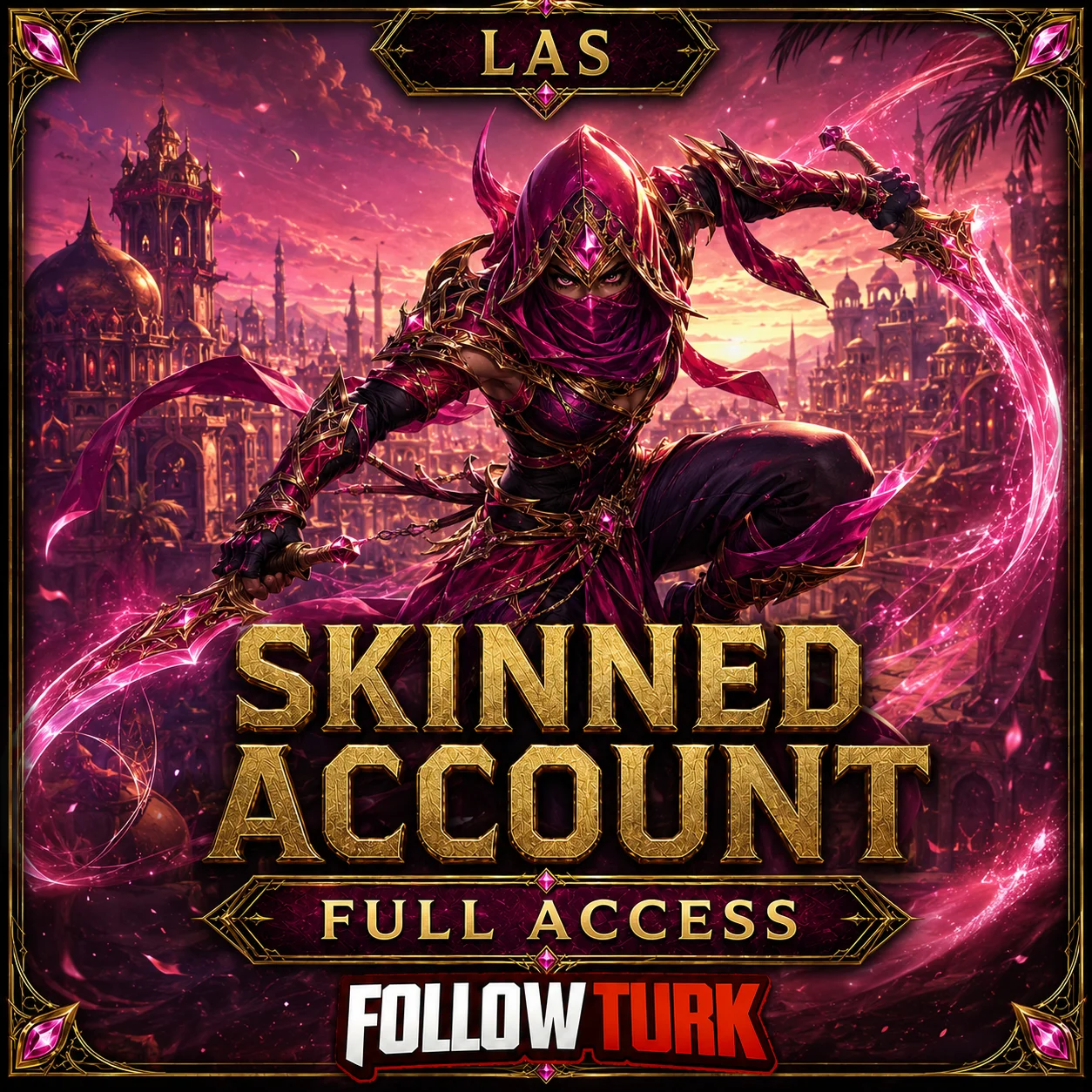 LAS — Skinned аккаунт Legend с полным доступом - FollowTurk