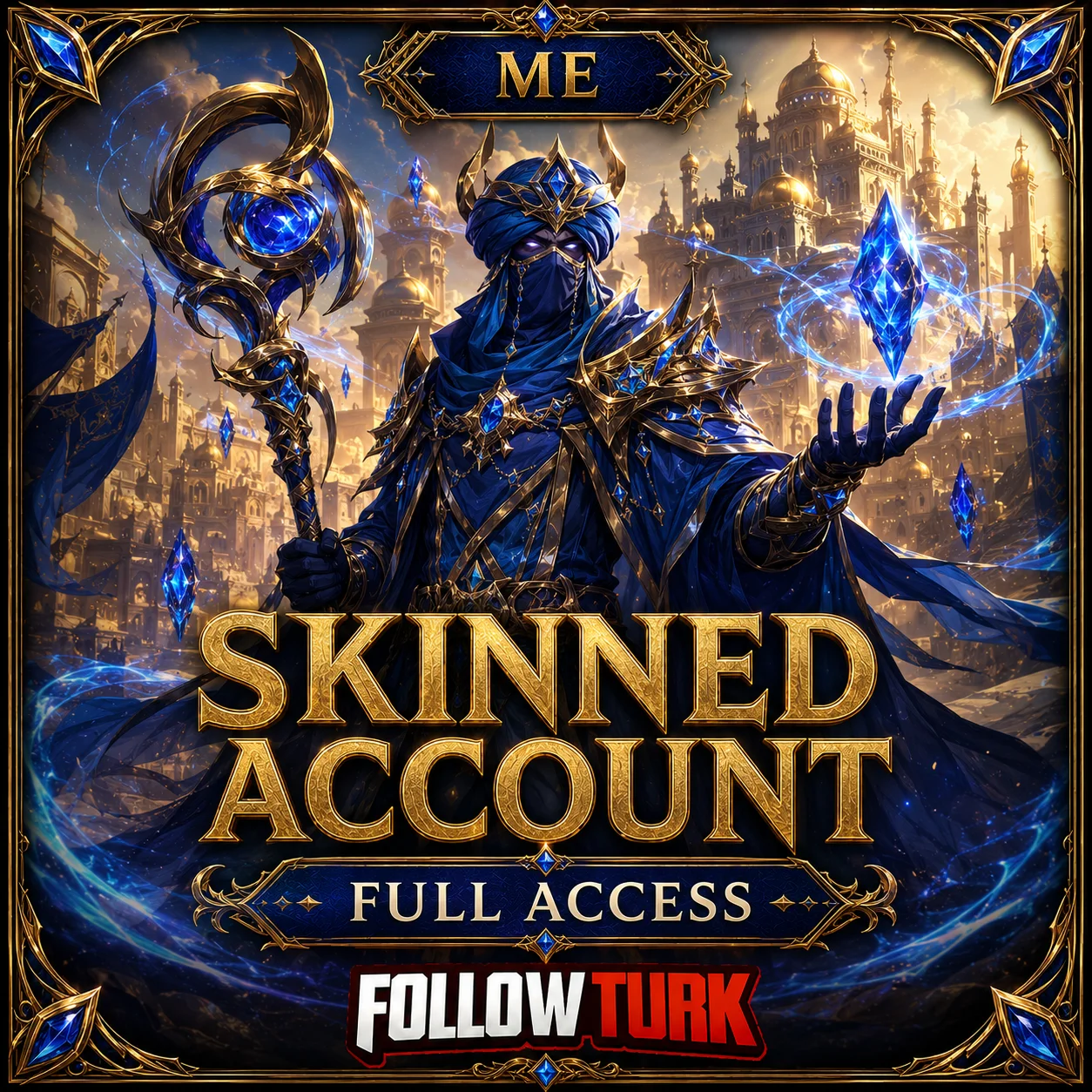 ME — Skinned-аккаунт Legend с полным доступом - FollowTurk