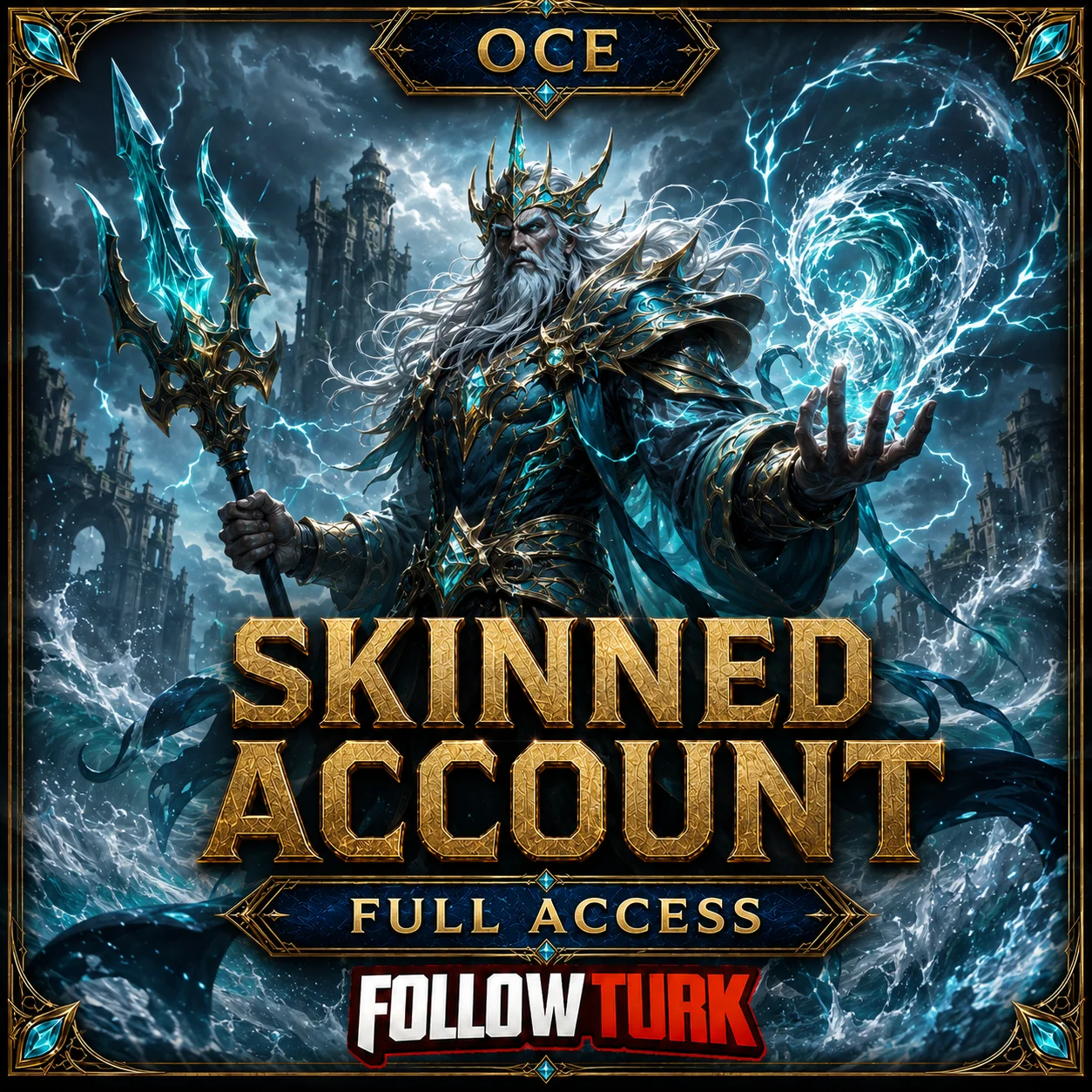 OCE — Skinned аккаунт Legend с полным доступом - FollowTurk