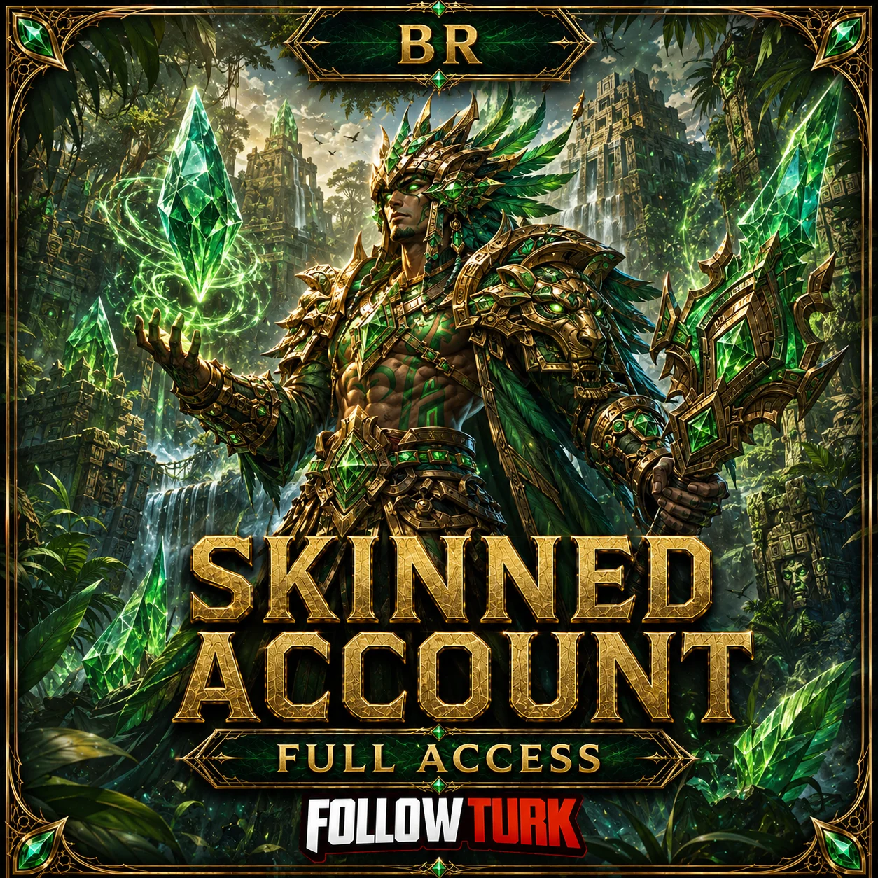 BR — Skinned аккаунт Legend с полным доступом - FollowTurk