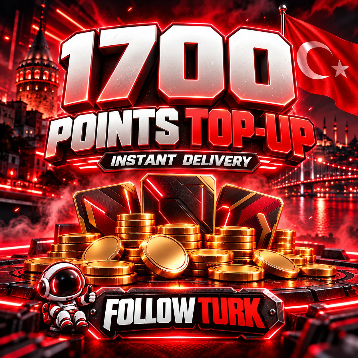 Турция 1700 VP (Valo Points TR) - FollowTurk