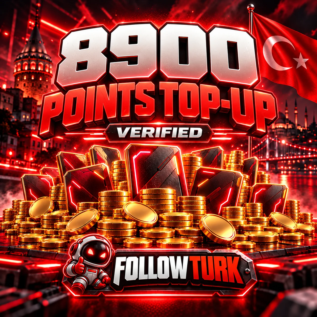 Турция 8900 VP (Valo Points TR) - FollowTurk