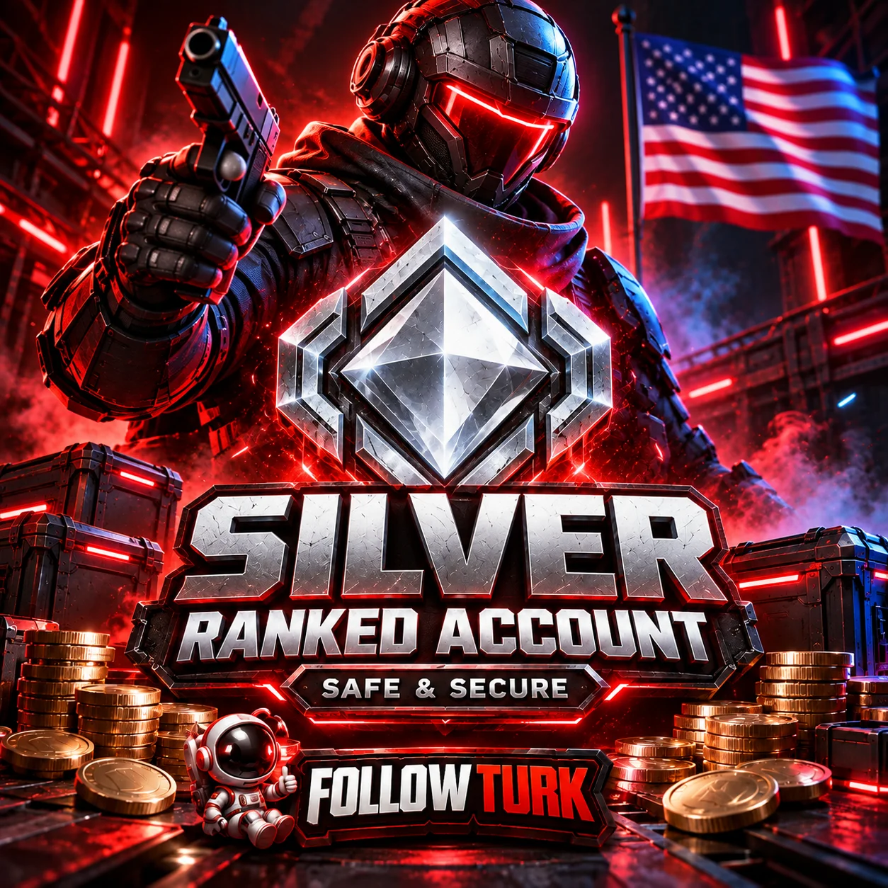 Северная Америка (NA) — аккаунт Valo Silver - FollowTurk