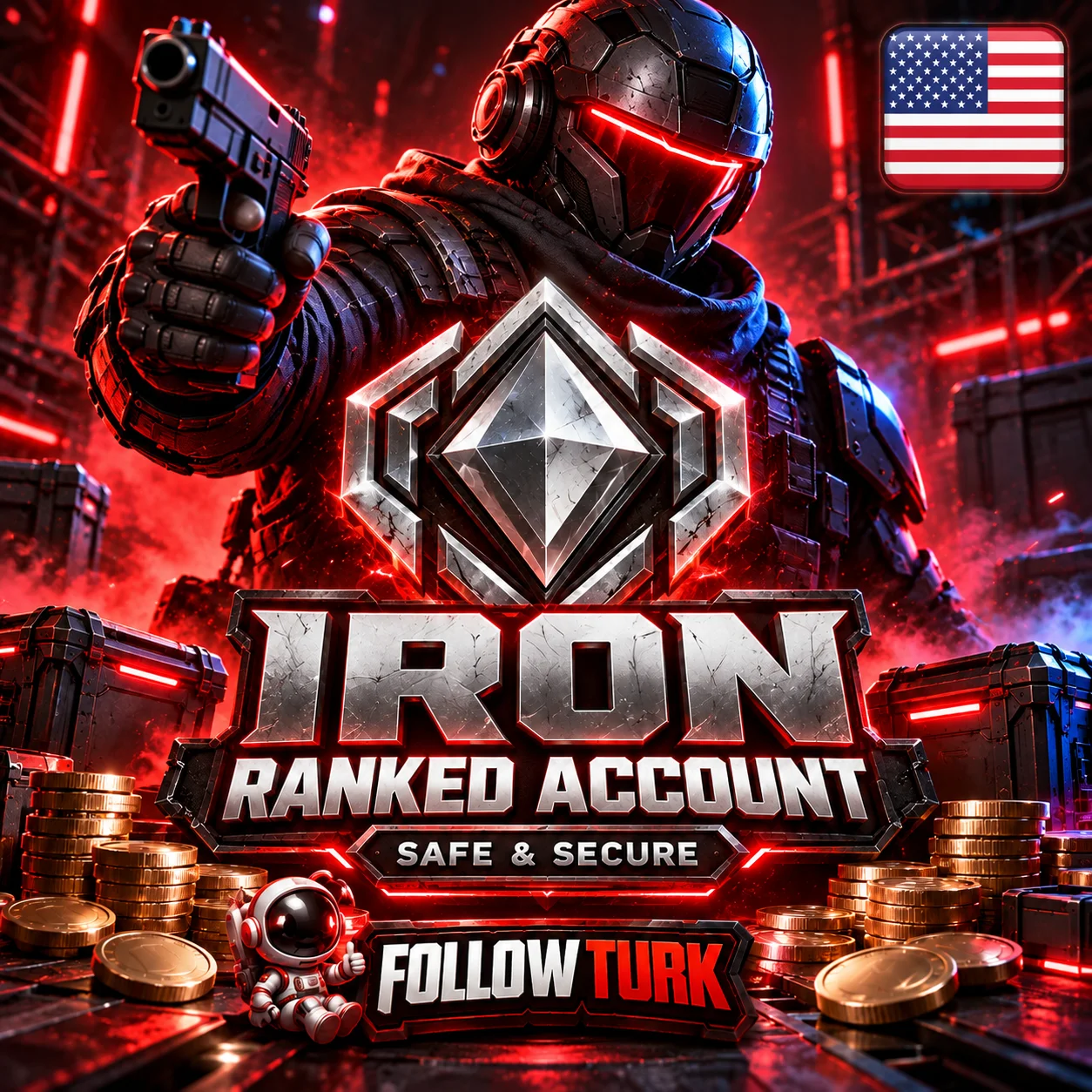 Северная Америка (NA) — аккаунт Valo ранга Iron - FollowTurk