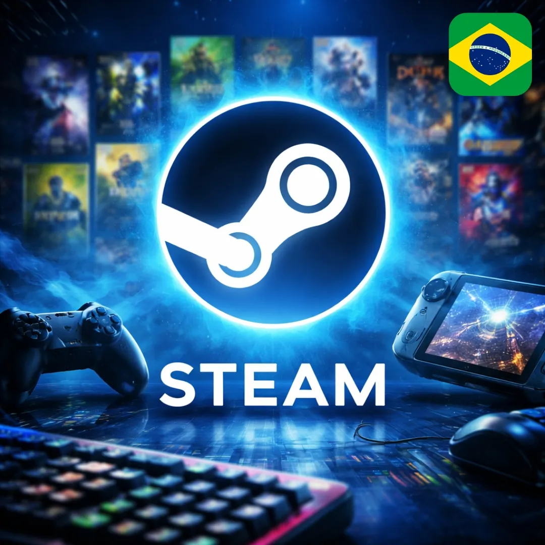 Steam подарочная карта BRL (Бразилия)