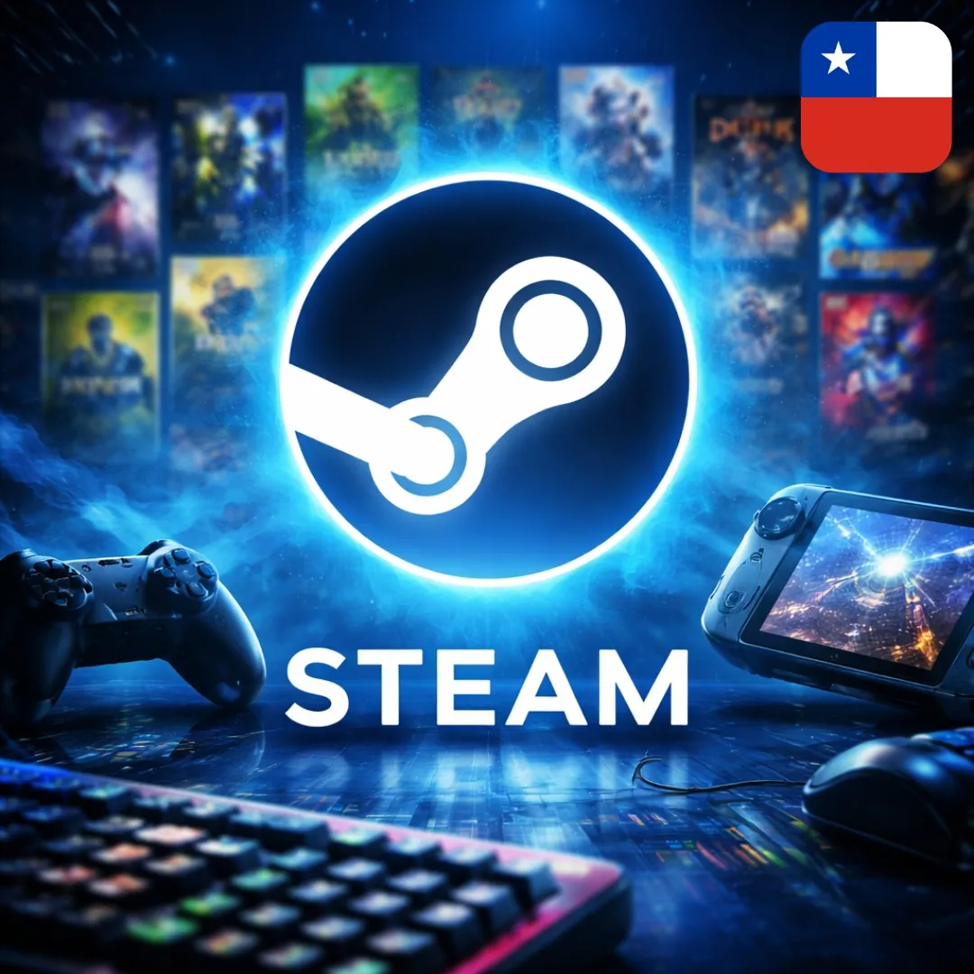 Steam подарочная карта CLP (Чили)